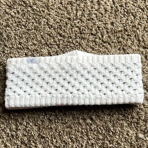 Adidas Elegant White Knit Headband